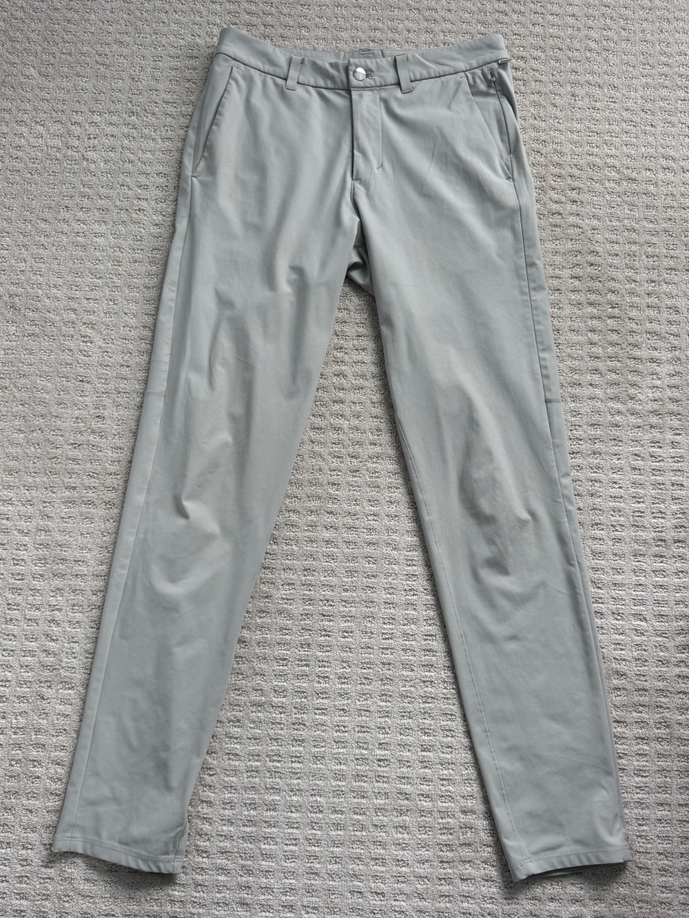 Lululemon ABC Slim-Fit Trouser, 32" Waist 30" Length Warpstreme Raw Linen Color